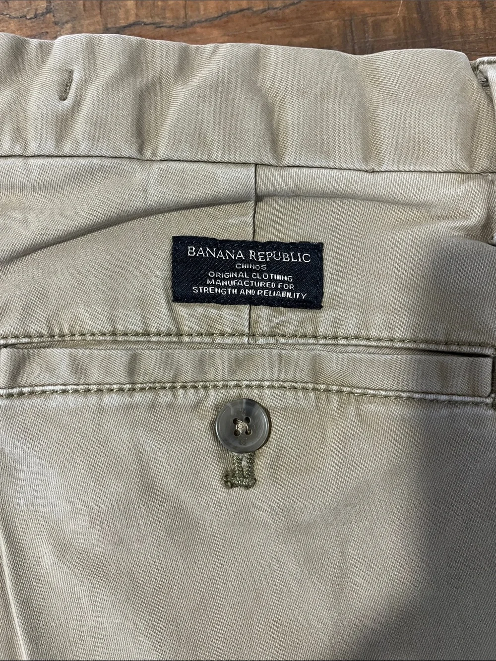 Men's Banana Republic Lived-In Skinny Chino Pants ~ 31 x 30